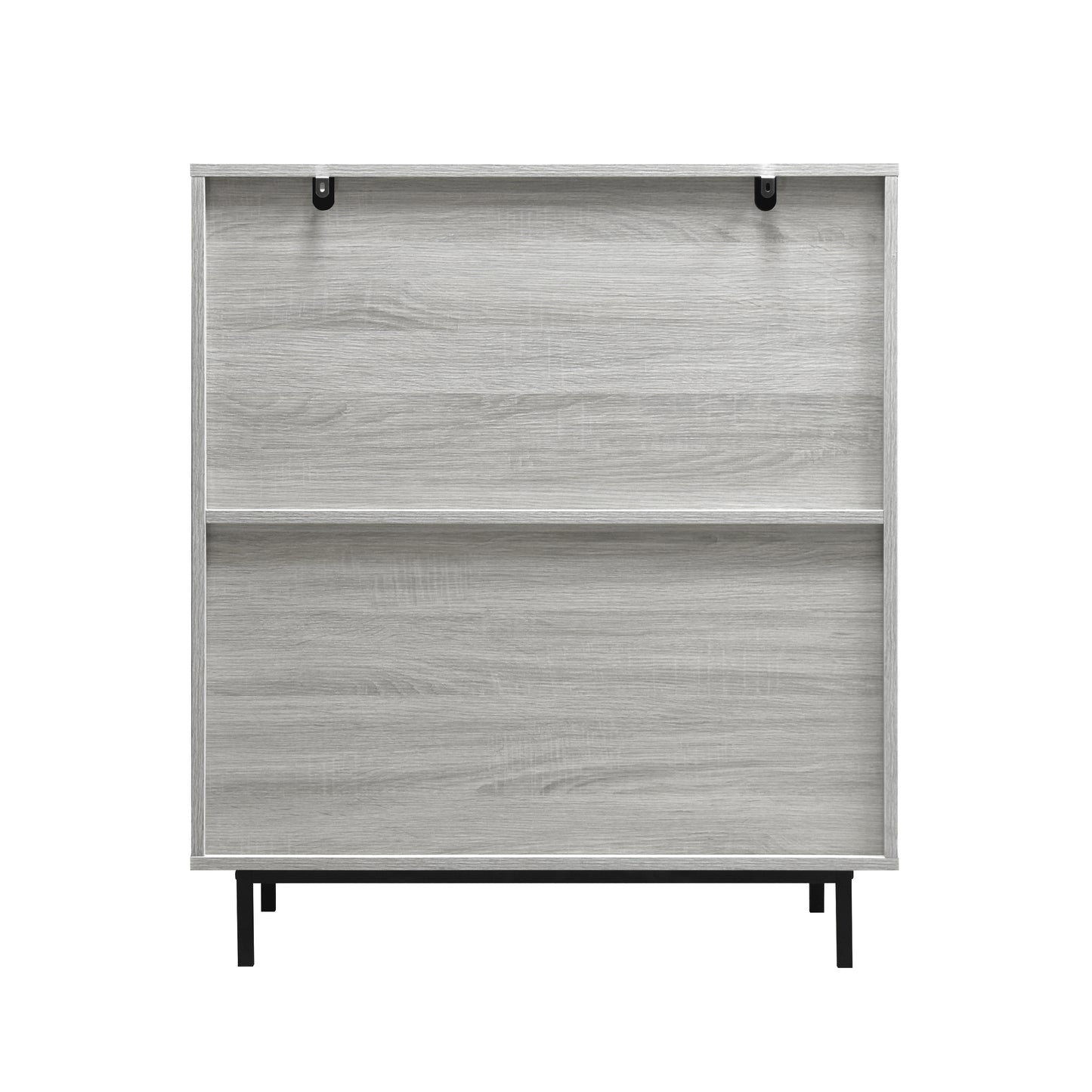 Cavin Sideboard 2 Door 2 Cubby Shelf - Light Wood Effect