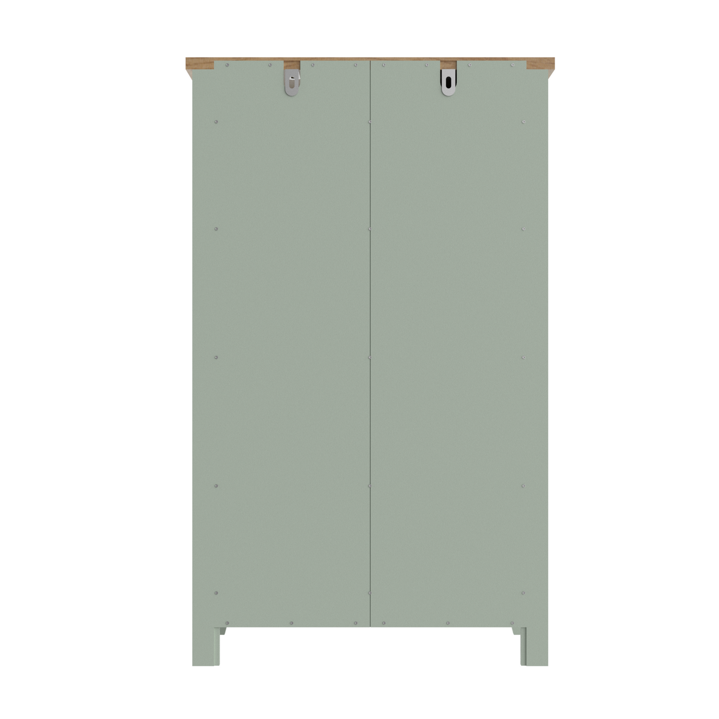 Olivia Console 1 Door with Open Shelf - Sea Foam