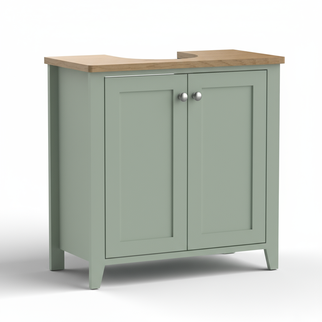 Olivia Underbasin Cabinet - Sea Foam