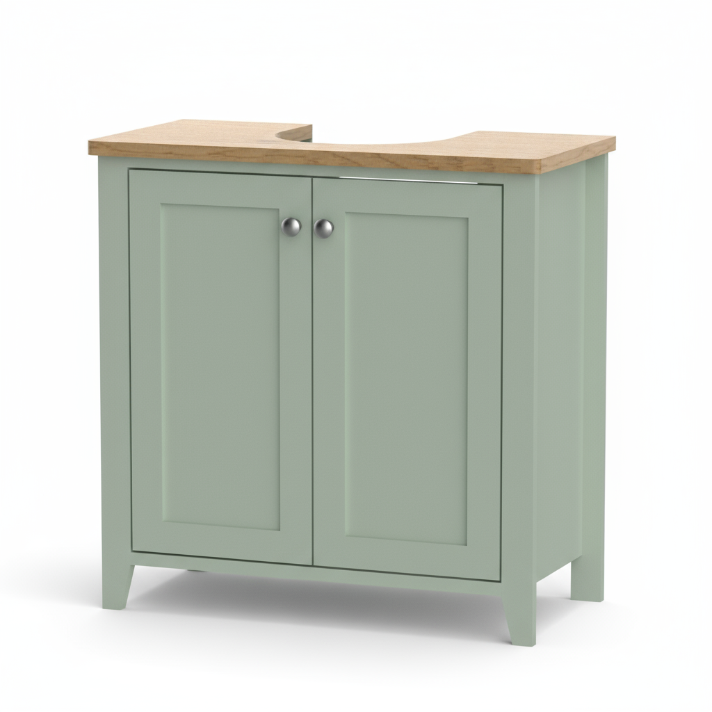 Olivia Underbasin Cabinet - Sea Foam
