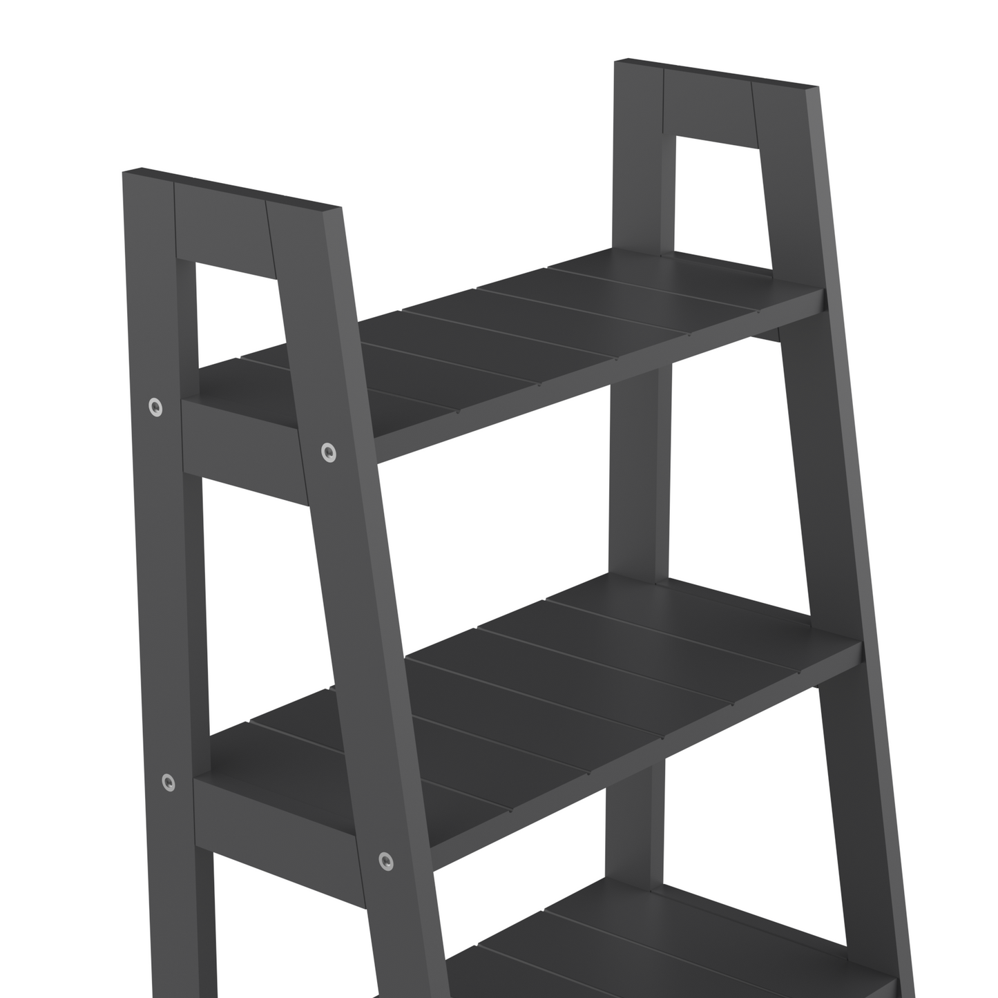 Devon 4 Tier Shelf Unit - Grey