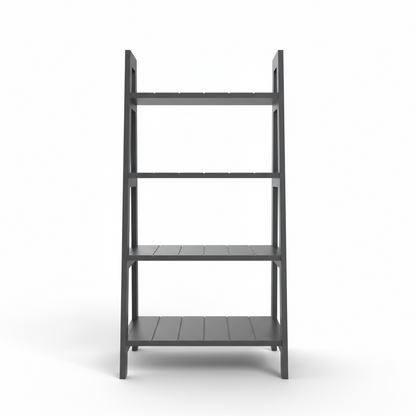 Devon 4 Tier Shelf Unit - Grey