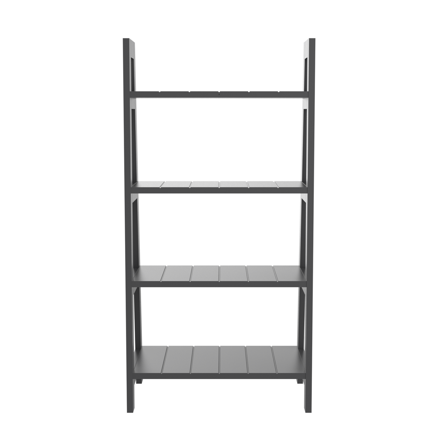 Devon 4 Tier Shelf Unit - Grey