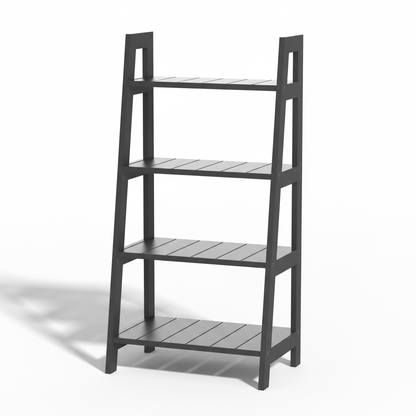 Devon 4 Tier Shelf Unit - Grey