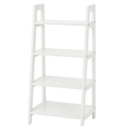Devon 4 Tier Shelf Unit - White