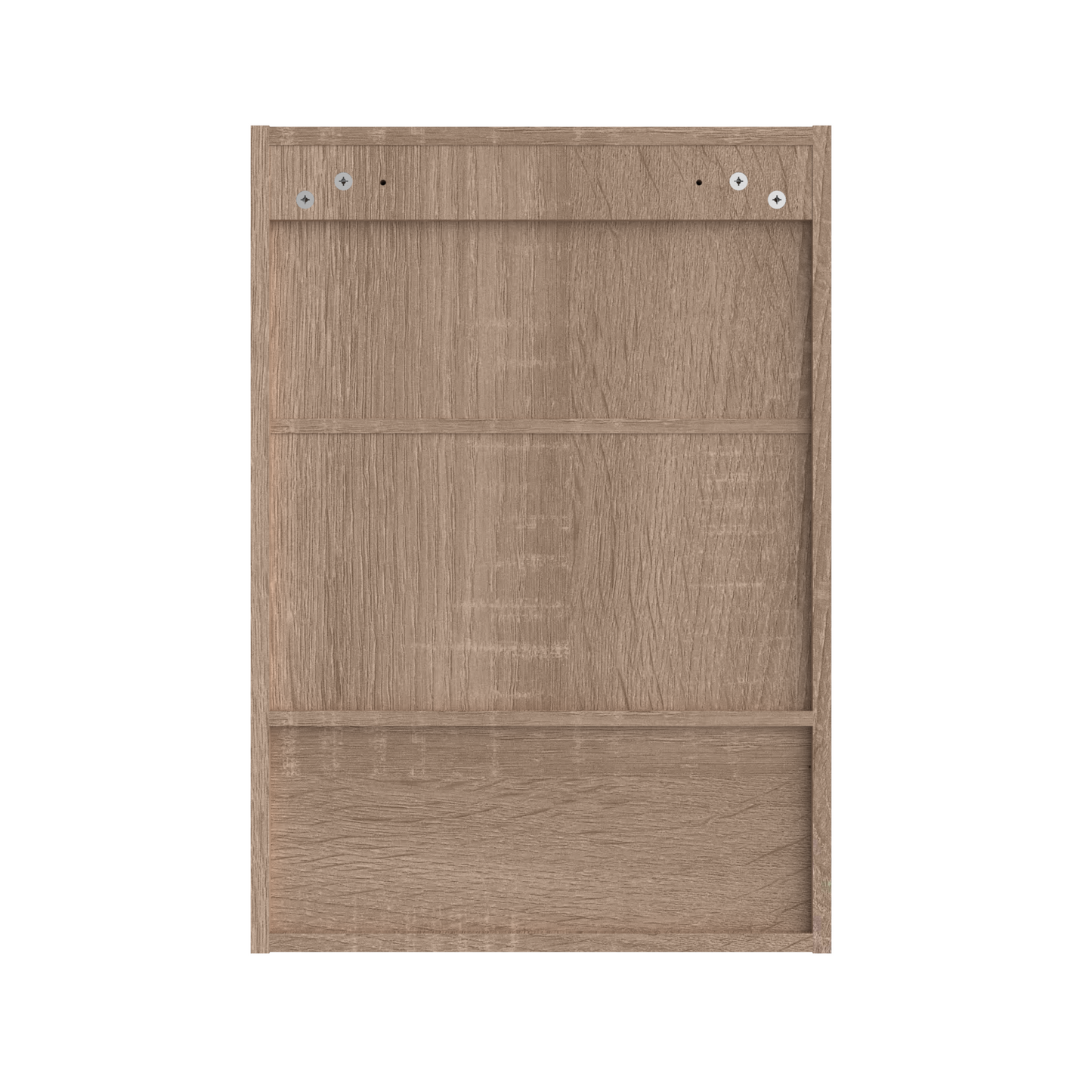 Gaia Single Mirrored Door Cabinet - Natural Oak Effect