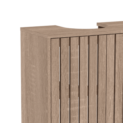 Gaia Underbasin Cabinet - Natural Oak Effect