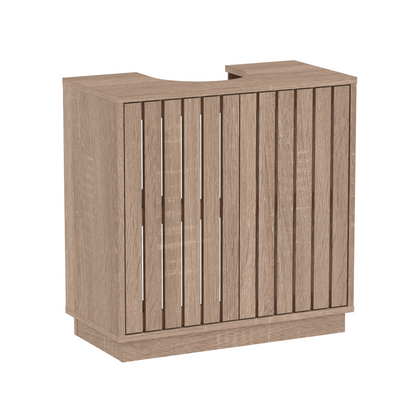 Gaia Underbasin Cabinet - Natural Oak Effect