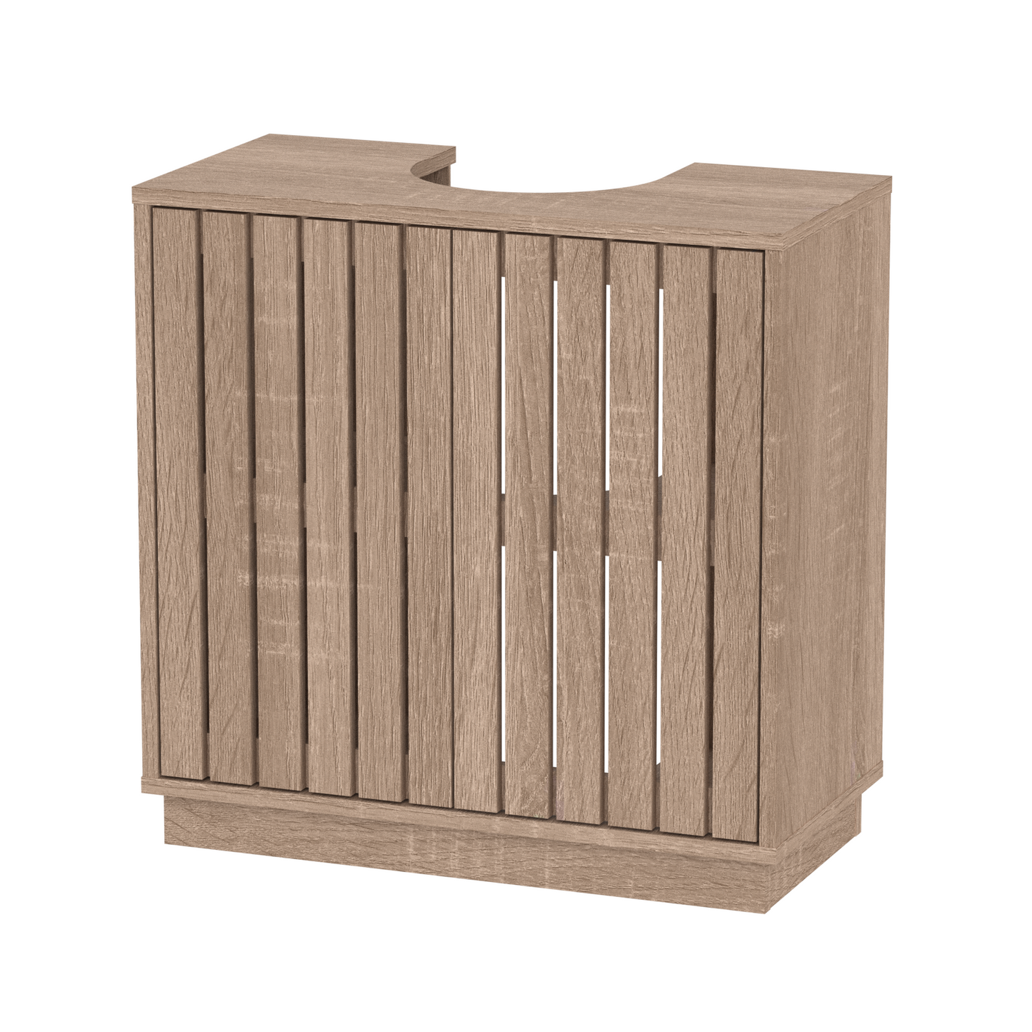 Gaia Underbasin Cabinet - Natural Oak Effect