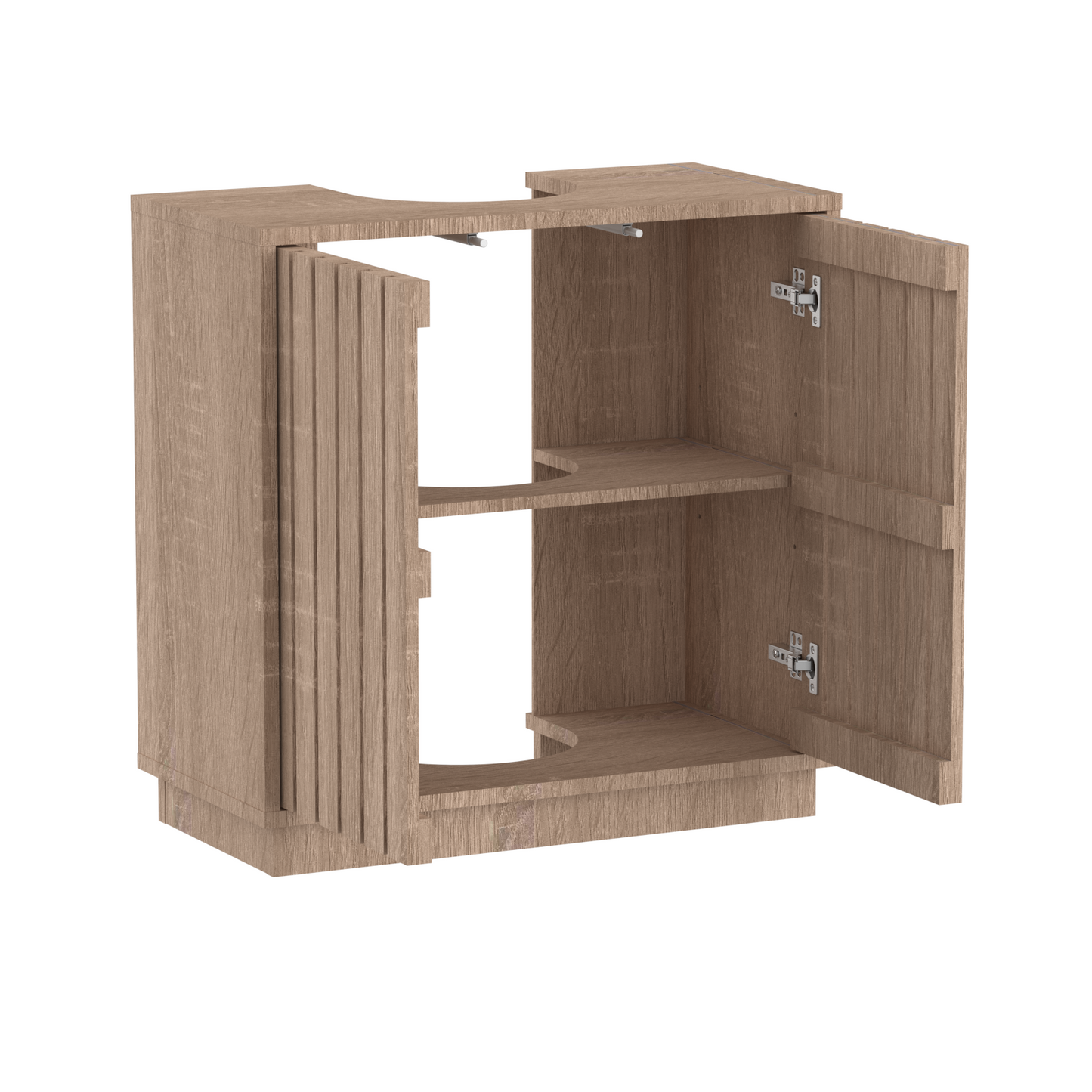Gaia Underbasin Cabinet - Natural Oak Effect