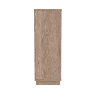 Gaia Single Door Floor Cabinet - Natural Oak Effect
