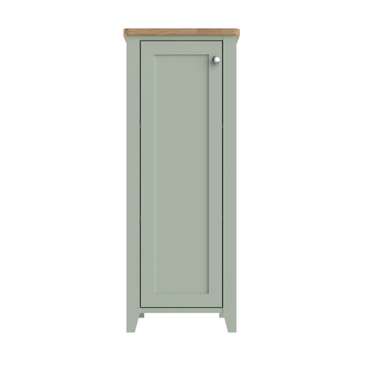 Olivia Single Door Floor Cabinet - Sea Foam