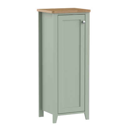 Olivia Single Door Floor Cabinet - Sea Foam