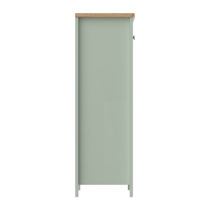 Olivia Single Door Floor Cabinet - Sea Foam
