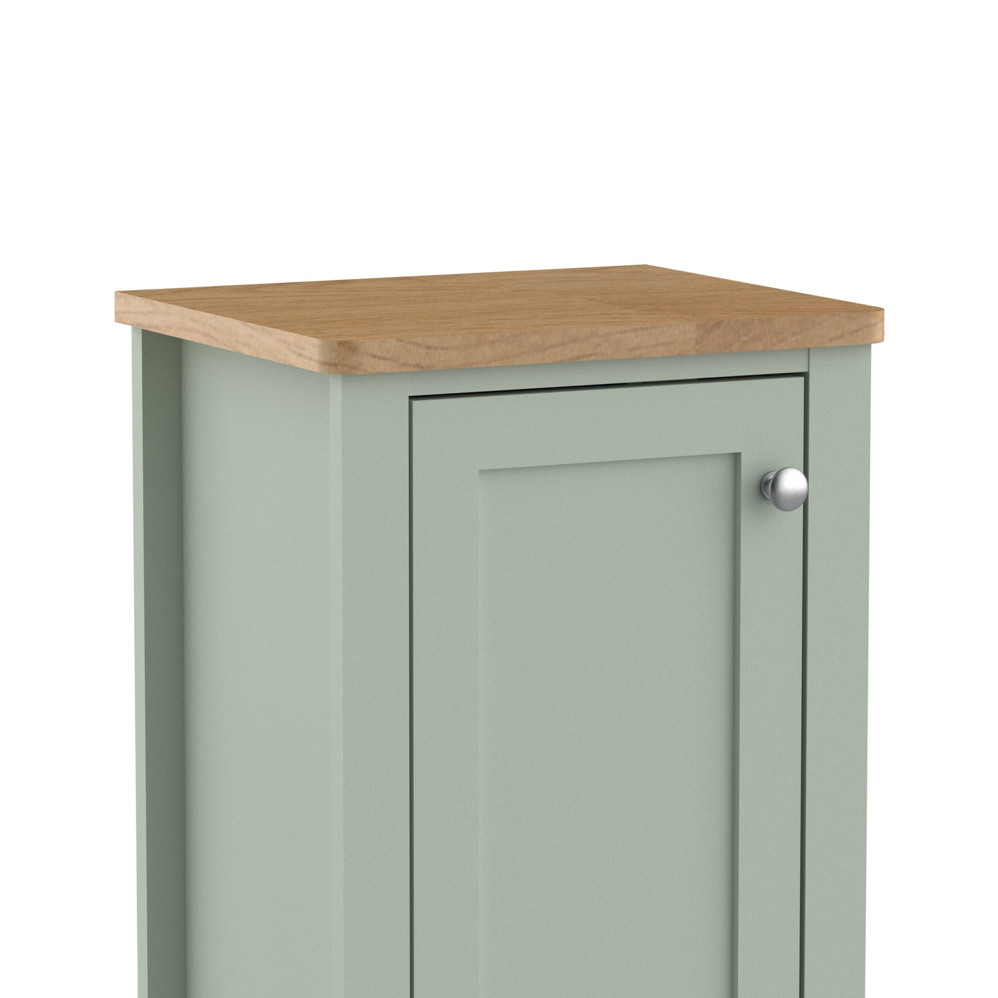 Olivia Single Door Floor Cabinet - Sea Foam