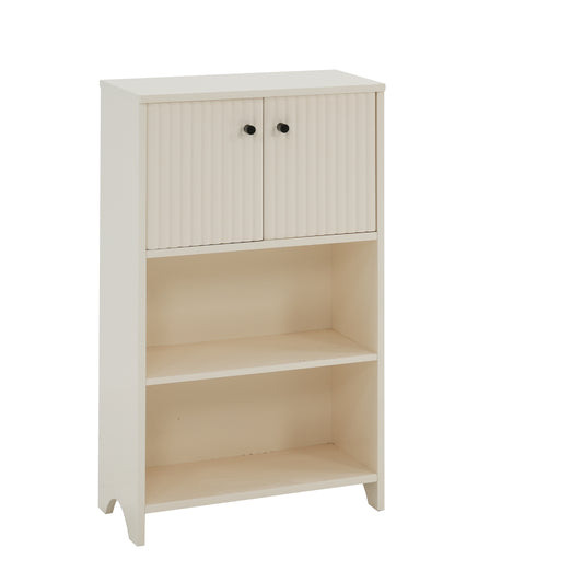 Alice Two door open shelf Console Unit