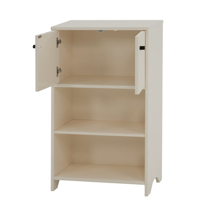 Alice Two door open shelf Console Unit