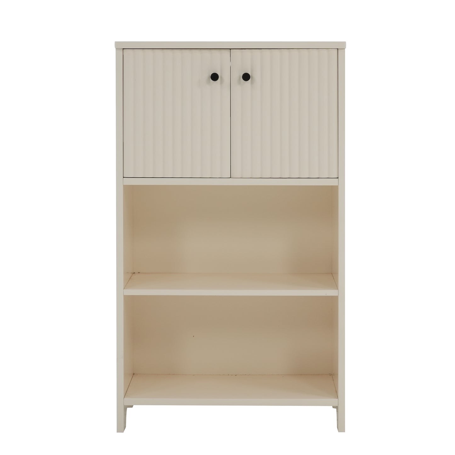 Alice Two door open shelf Console Unit