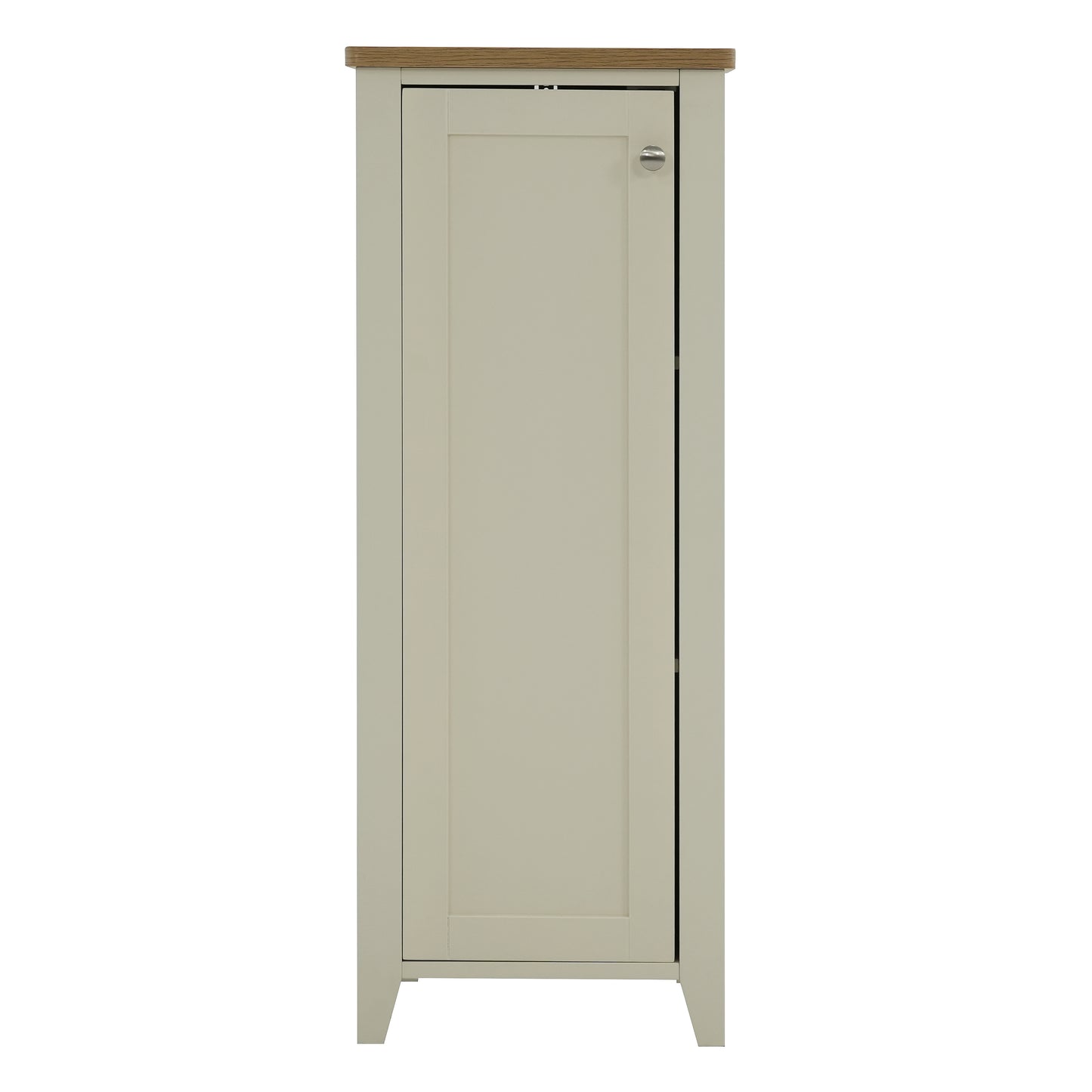 Olivia Single Door Floor Cabinet - Ivory