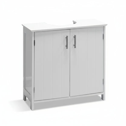 Devon Underbasin Cabinet - White