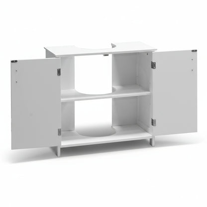 Devon Underbasin Cabinet - White