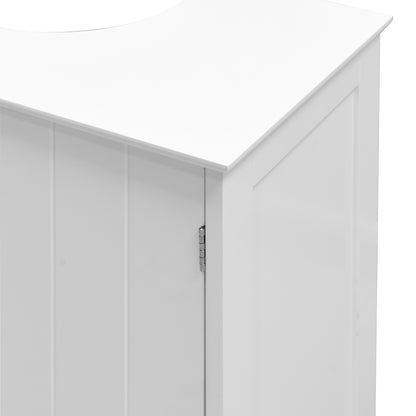 Devon Underbasin Cabinet - White
