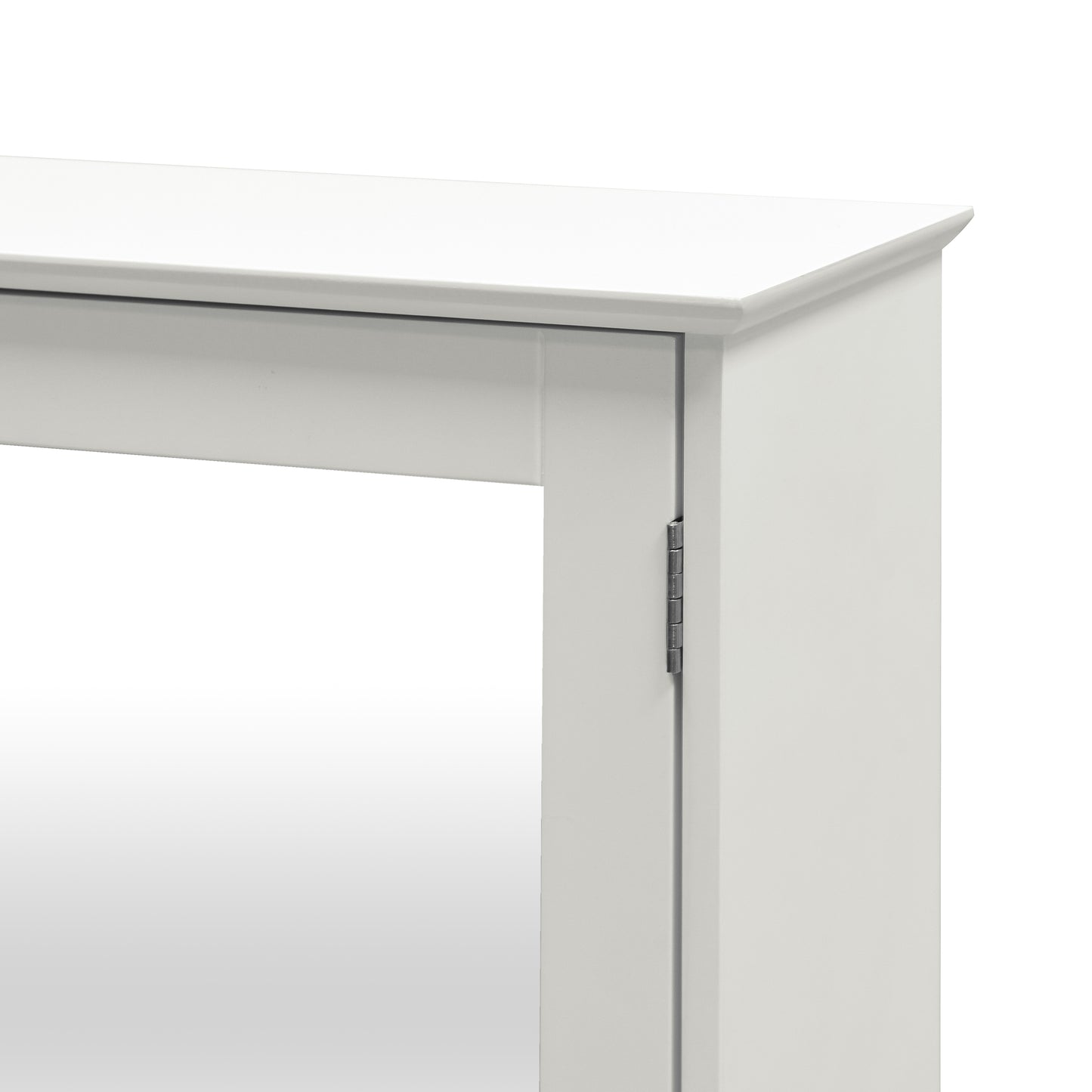 Devon Double Door Mirror Cabinet - White