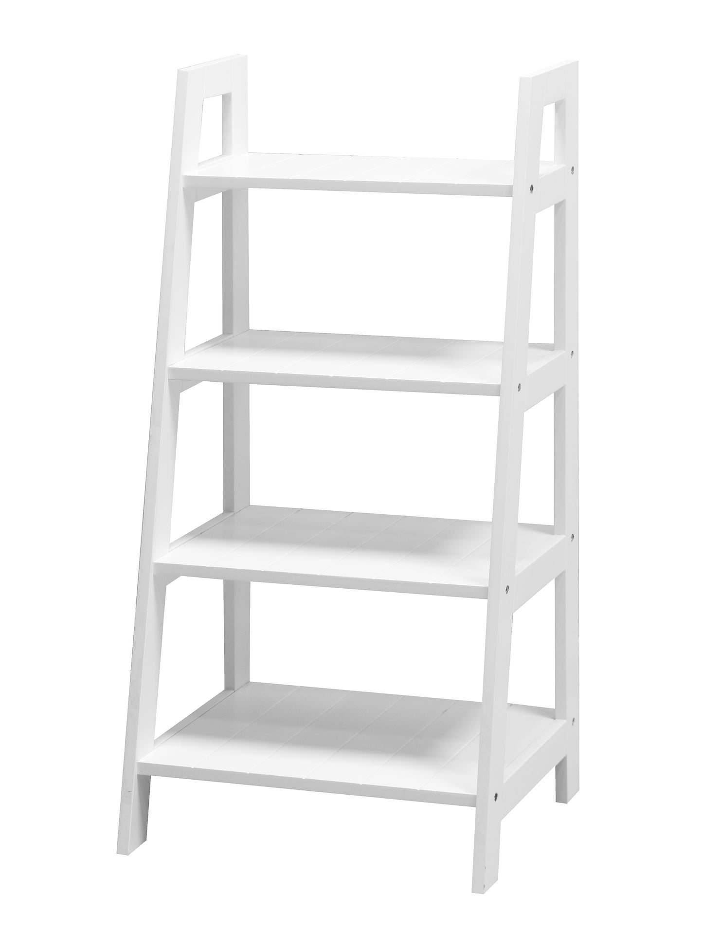 Devon 4 Tier Shelf Unit - White