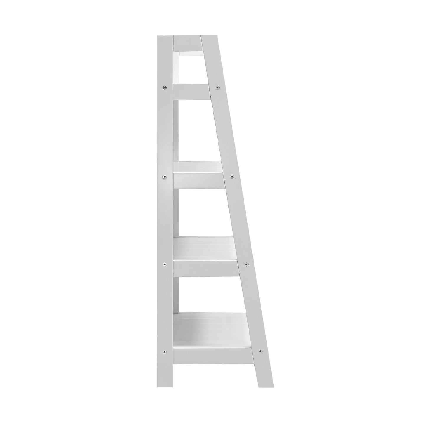 Devon 4 Tier Shelf Unit - White