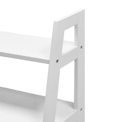 Devon 4 Tier Shelf Unit - White