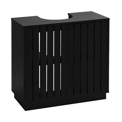 Gaia UnderBasin Cabinet - Black Oak Effect