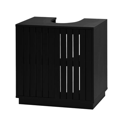 Gaia UnderBasin Cabinet - Black Oak Effect