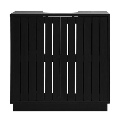 Gaia UnderBasin Cabinet - Black Oak Effect