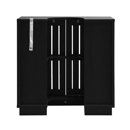 Gaia UnderBasin Cabinet - Black Oak Effect