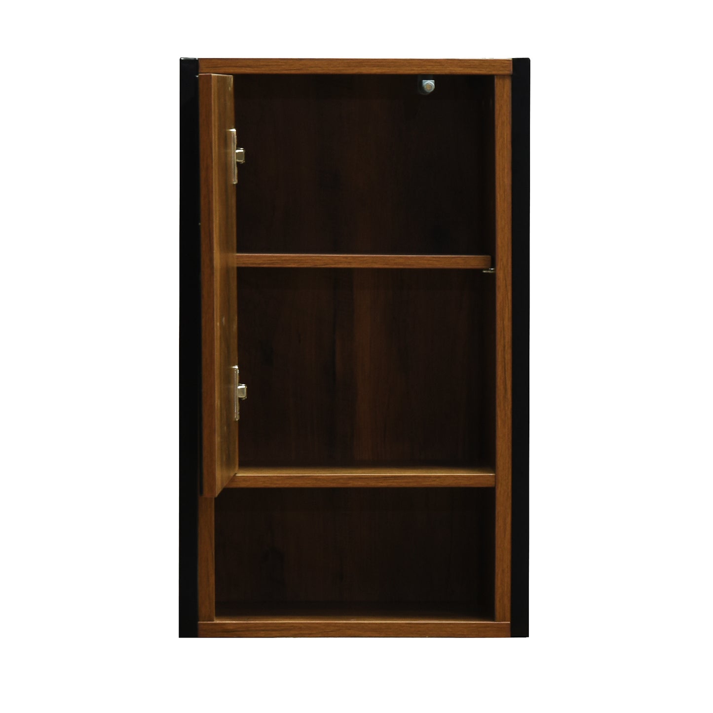 Rivet Mirror Cabinet - wood effect