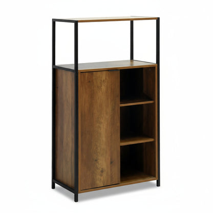 Rivet Console - Wood Effect