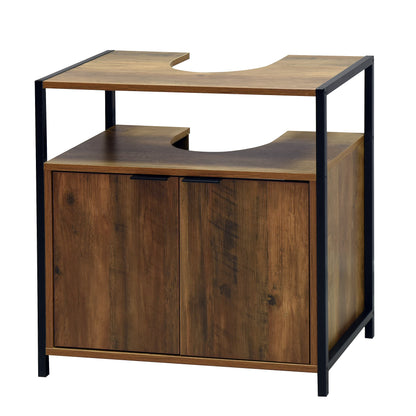 Rivet Under Basin - Wood Effect