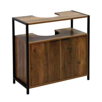 Rivet Under Basin - Wood Effect