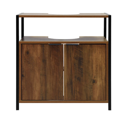 Rivet Under Basin - Wood Effect