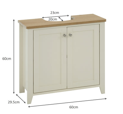 Olivia UnderBasin Cabinet - Ivory