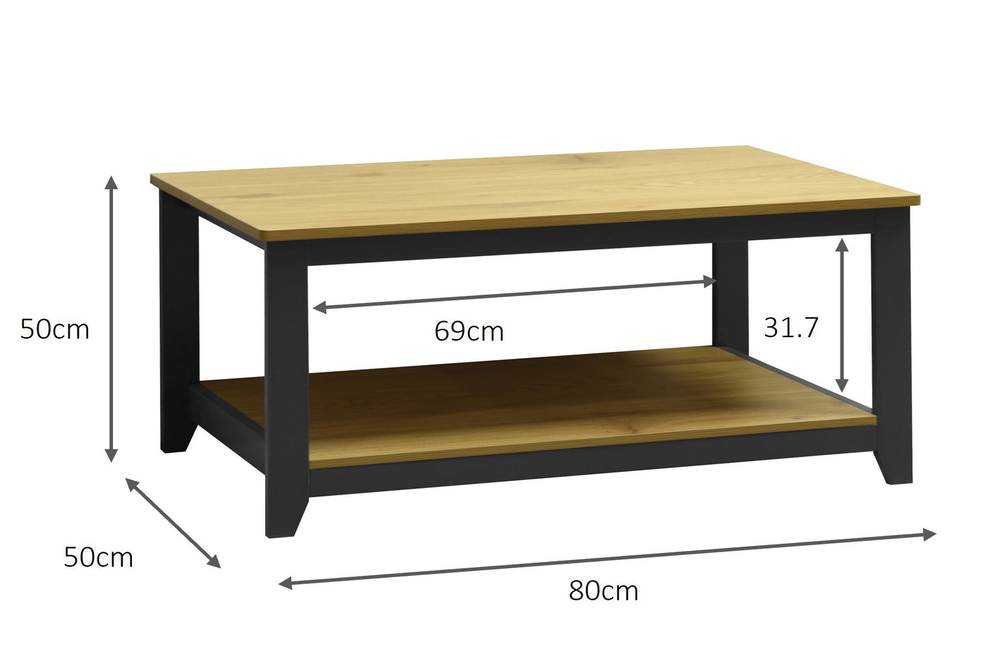 Windsor Coffee Table - Grey
