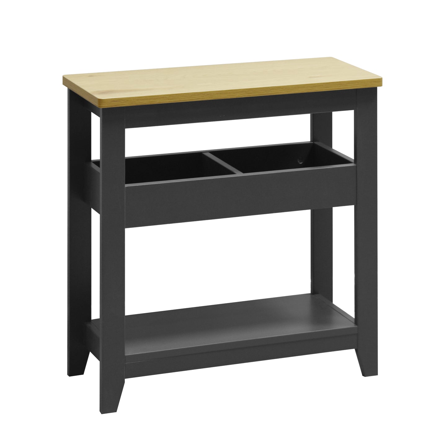 Windsor Sofa Side Table - Grey