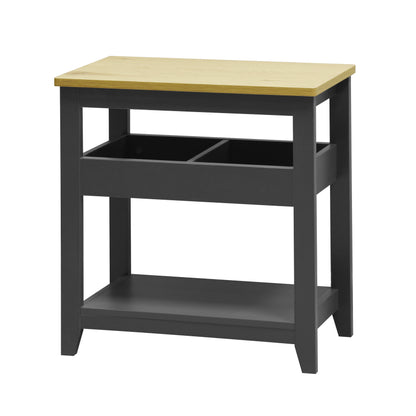 Windsor Sofa Side Table - Grey