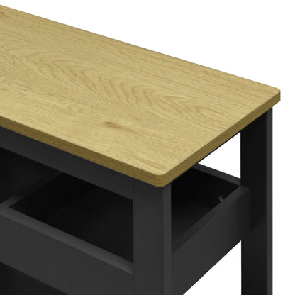 Windsor Sofa Side Table - Grey