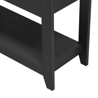 Windsor Sofa Side Table - Grey