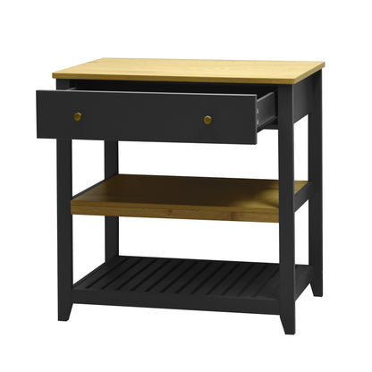Windsor Console Table with Drawer - Grey