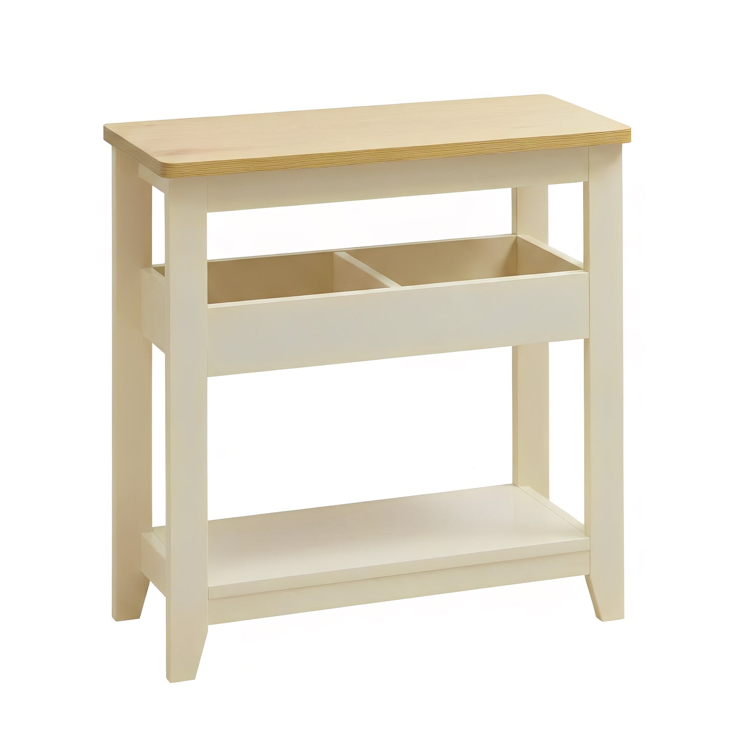 Windsor Sofa Side Table - Ivory