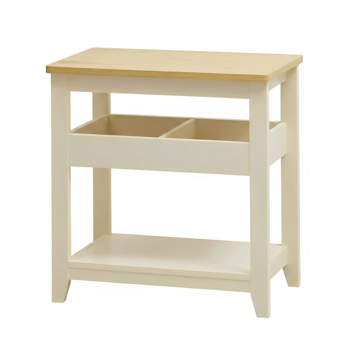 Windsor Sofa Side Table - Ivory
