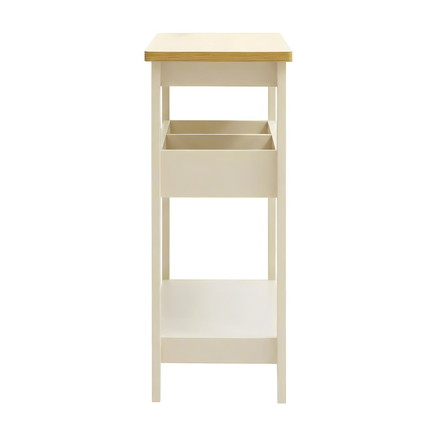 Windsor Sofa Side Table - Ivory
