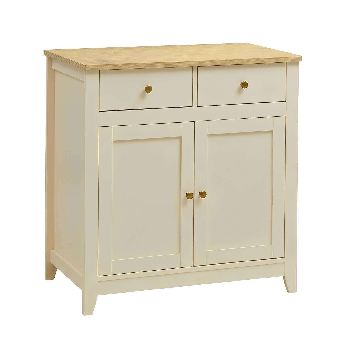 Windsor Sideboard 2 Door 2 Drawer - Ivory
